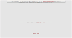Desktop Screenshot of fmc-consultants.de